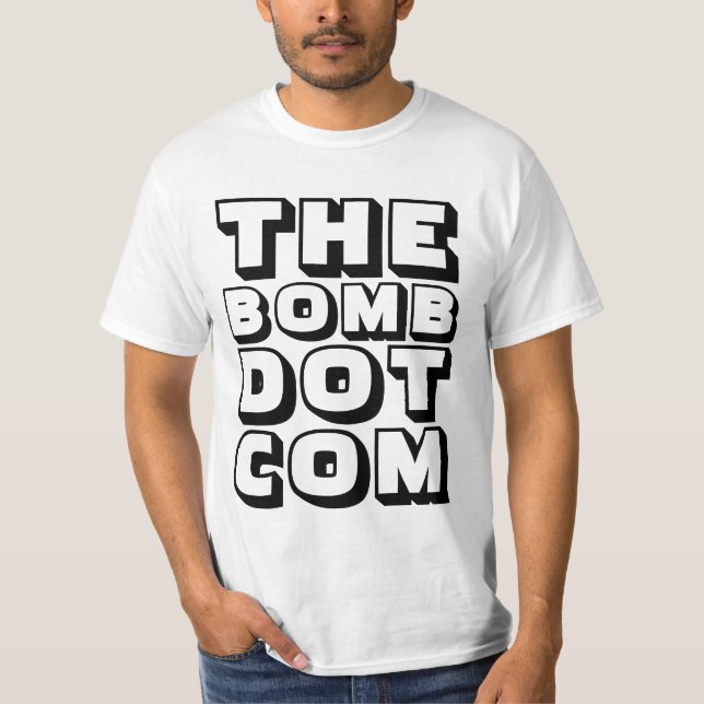 CAMISETA O DOT COM DA BOMBA (Frente)
