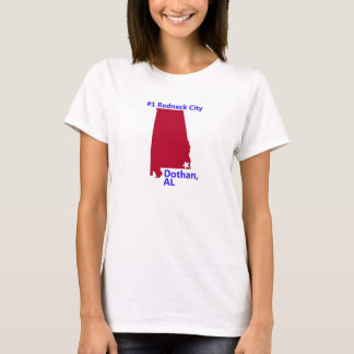 Camiseta O Dothan das mulheres, cidade do campónio #1 na