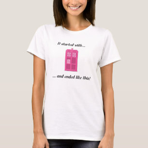 Camiseta O doutor do amor do geek golpeia outra vez