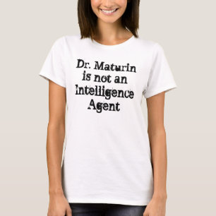 Camiseta O Dr. Maturin não é um agente de inteligência