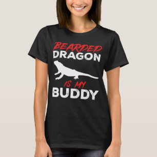 Camiseta O Dragão É O Meu Amigo Beardie Lizard Reptile