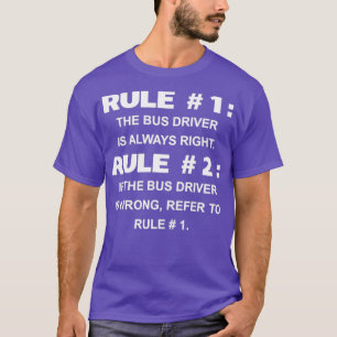 Camiseta O driver de barramento de regras de barramento est