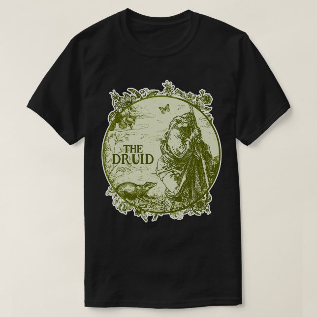 Camiseta O Druida (Frente do Design)
