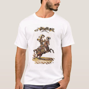 Camiseta O duque de Enghien como o rei dos indianos