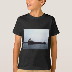 Camiseta O Edmund Fitzgerald no rio do St. Clair