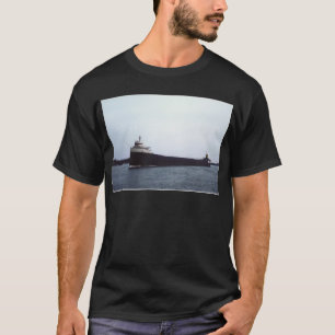 Camiseta O Edmund Fitzgerald no rio do St. Clair