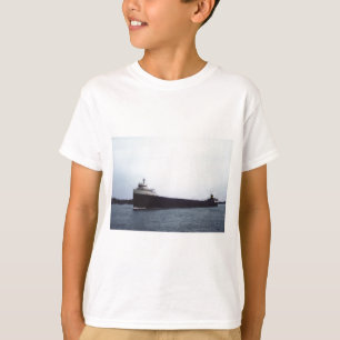 Camiseta O Edmund Fitzgerald no rio do St. Clair