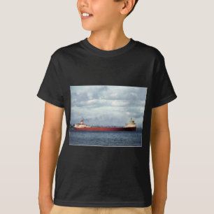 Camiseta O Edmund Fitzgerald no rio do St. Clair
