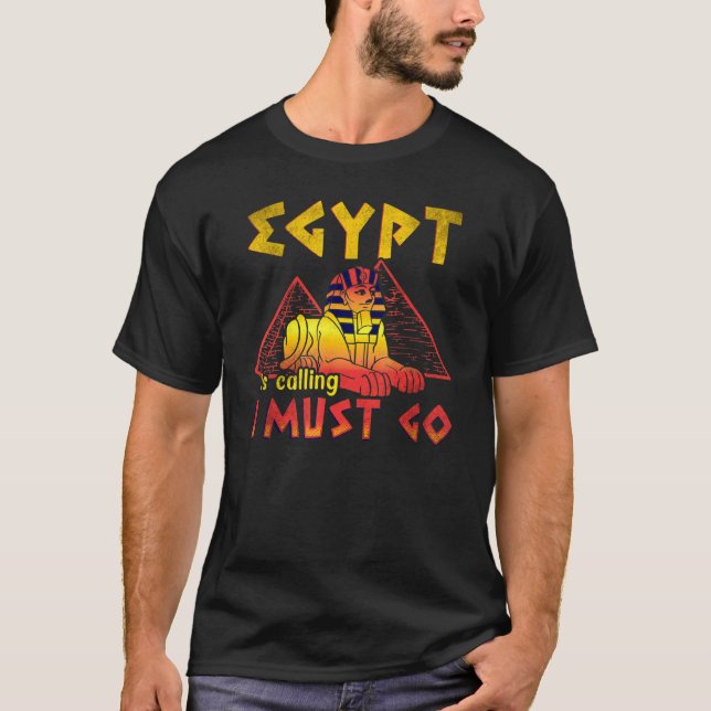 Camiseta O Egito Está Ligando Para Eu Ir 3 (Frente)