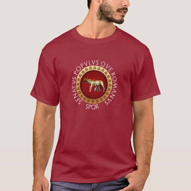 Camiseta O Ela-Lobo romano de Capitoline (Frente)
