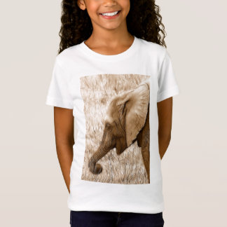 Camiseta O elefante do bebê caçoa o t-shirt
