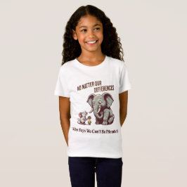 Camiseta O Elefante e o Rato Amigáveis