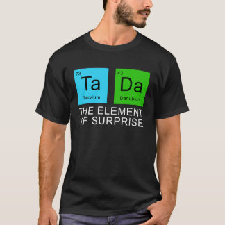 Camiseta O Elemento Da Surpresa