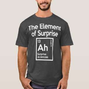 Camiseta O elemento de surpresa