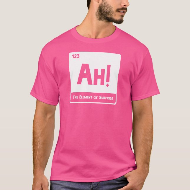 Camiseta O elemento surpresa! (Frente)