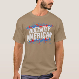 Camiseta O Elétrico Gordo Violentamente Americano