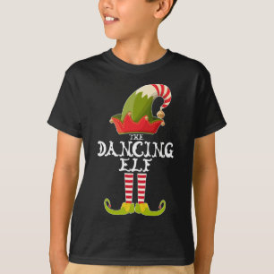 Camiseta O Elf Dançante Engraçado Presente de Natal Corresp
