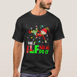 Camiseta O Elf Fez-Me Fazê-Lo, Um Elfo Malvado, A Correspon