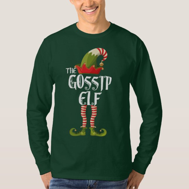 Camiseta o elf fofoqueiro (Frente)