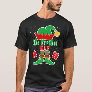 Camiseta O Elf Irmão - Engraçado Design do Elf de Natal (