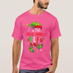Camiseta O Elfo Assistente Social Fantasia De Elfo De Natal