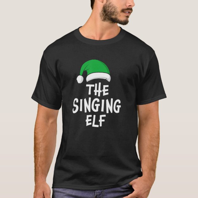 Camiseta O Elfo Cantante (Frente)