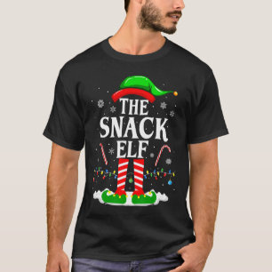 Camiseta O Elfo Lanche Natal Divertido Correspondência Famí