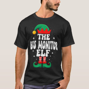 Camiseta O Elfo Monitor de Ônibus Natal Divertido Correspon