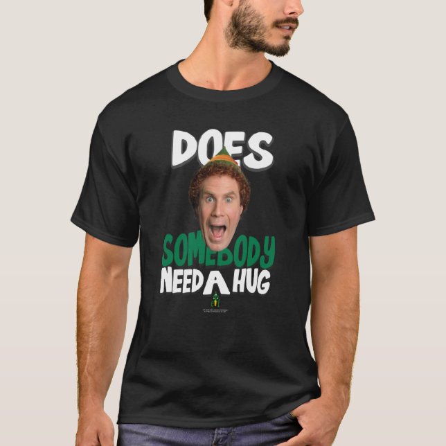 Camiseta O Elfo Precisa de um Abraço (Frente)