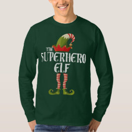 Camiseta o elfo super-herói