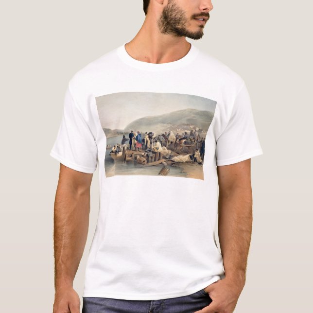 Camiseta O embarque do doente em Balaklava (Frente)