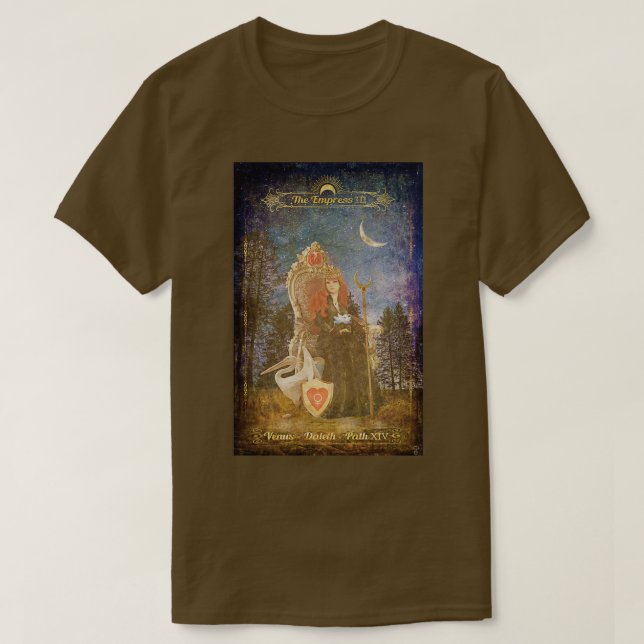 Camiseta O Empress Tarot (Frente do Design)