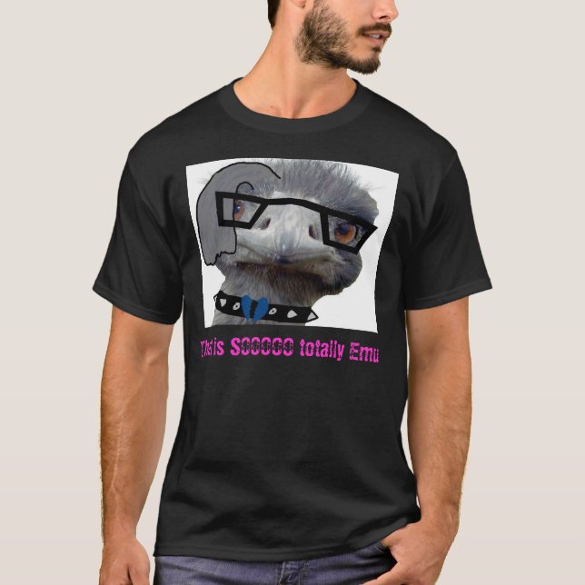 Camiseta O Emu de Emo (Frente)