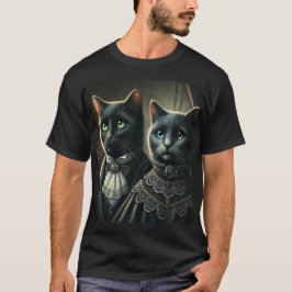 Camiseta "O Encantamento Felino: Guardiões de Mistérios e