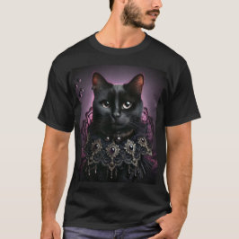 Camiseta "O Encantamento Felino: Guardiões de Mistérios e