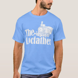Camiseta O Engenheiro 1 do motor a vapor de locomotiva Locd