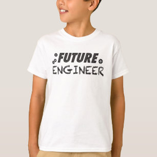 Camiseta O engenheiro futuro caçoa o t-shirt