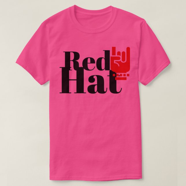 Camiseta O Engenheiro Red Hat (Frente do Design)