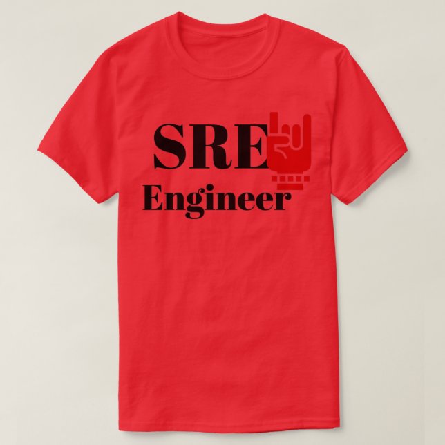 Camiseta O Engenheiro SRE (Frente do Design)