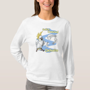 Camiseta O enxofre de "Cutie" Crested o t-shirt do Cockatoo