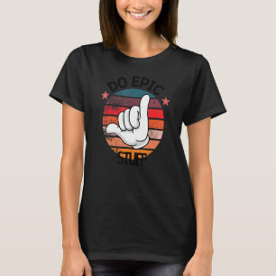 Camiseta O Epic Surfer Hang Loose Shaka Windsurfing
