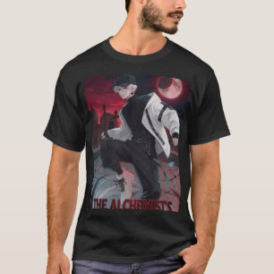 Camiseta O Épico Anime Streetwear do Turbilhão do Alquimist