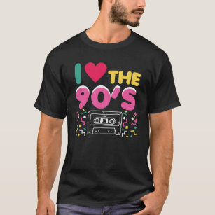 Camiseta o equipamento 90er eu amo os anos 90 Oldschool