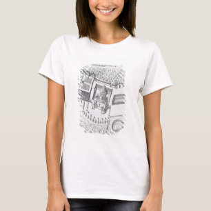 Camiseta O eremitério e o Maison Blanc no castelo