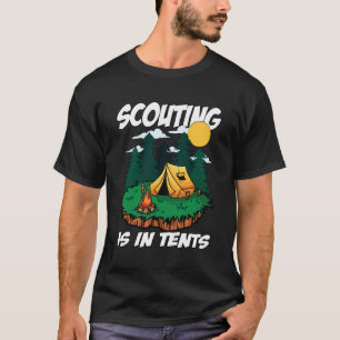 Camiseta O Esboço Está Em Tendas