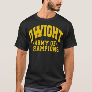 Camiseta O Escritório do Exército Dwight dos Campeões