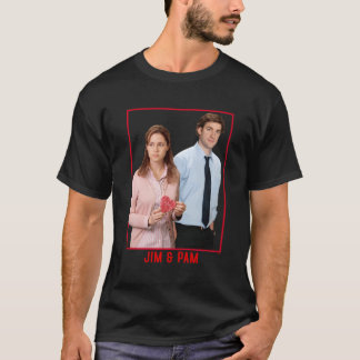 Camiseta O Escritório Jim E Pam Foto