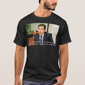 Camiseta O Escritório Michael Não Faz Ideia