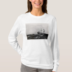 Camiseta O esforço em Mar, 1900, gravado por Lowy