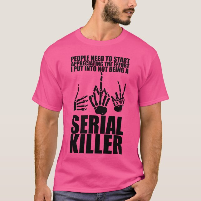 Camiseta O esforço que eu coloquei para não ser um assassin (Frente)